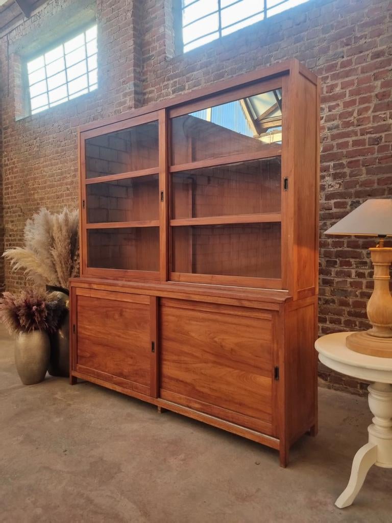 Vitrine/buffet en teck art:85/26.1, Teck, 25 à 50 cm, Teak, Teak