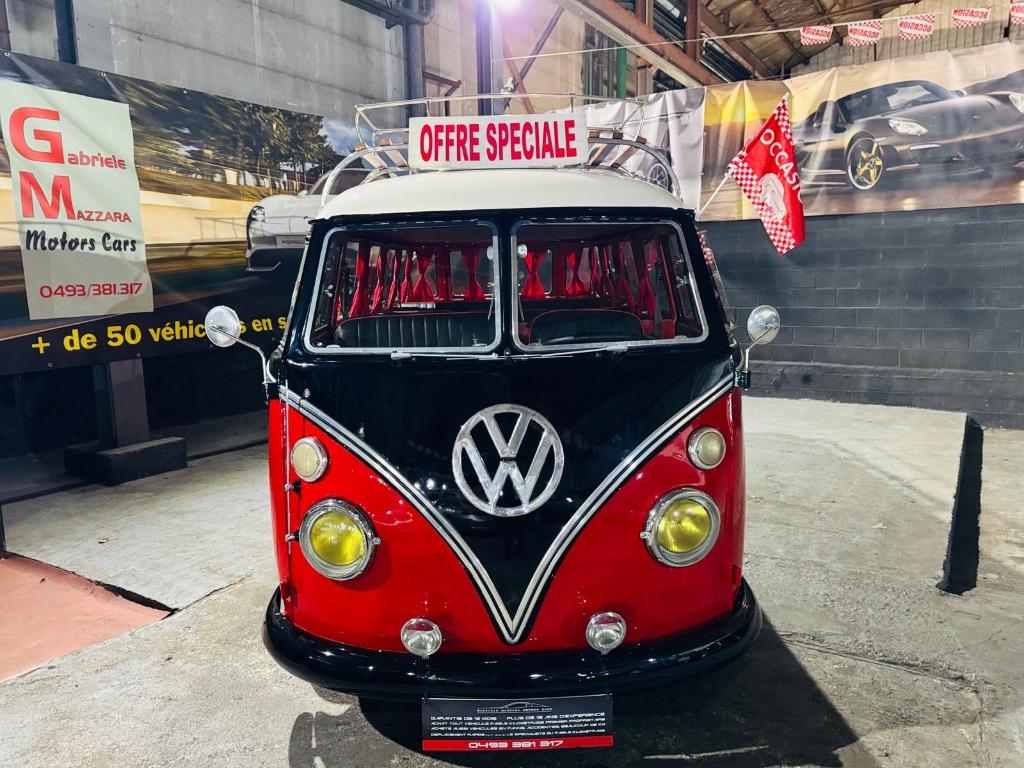 Volkswagen T1 Split minibus 9 Places Cuir J.A, Monovolume, Overige modellen, Handgeschakeld, https://public.car-pass.be/vhr/616f9950-e6f5-4ae5-8f30-a4a0ca5623e4