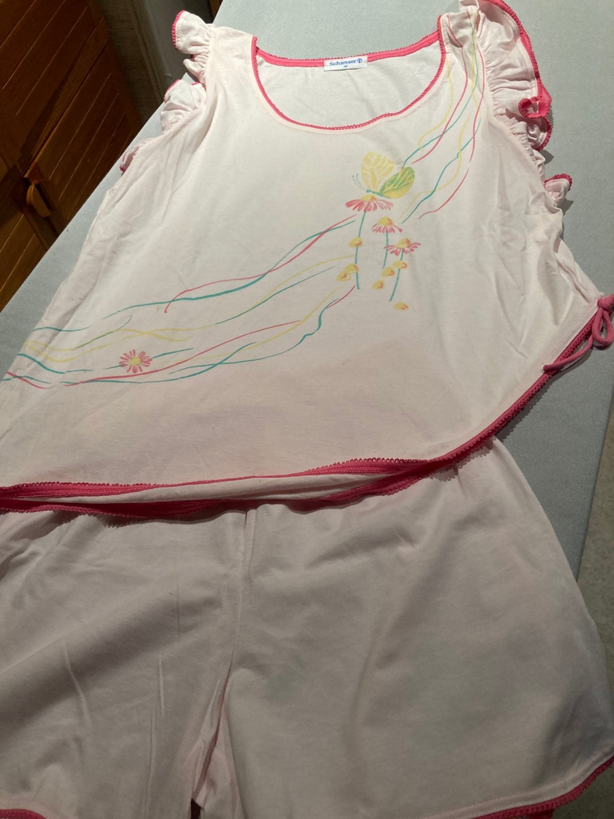 Zomerpyjama Schiesser, Verzenden, Nieuw, Maat 38/40 (M)