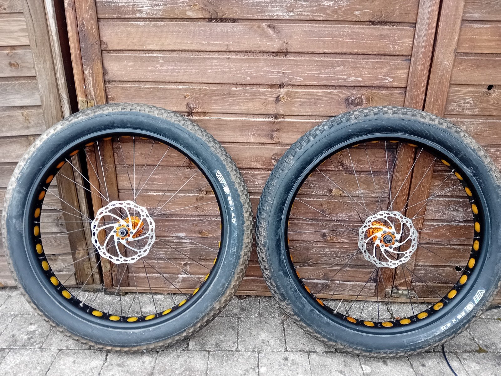 roue fat bike, Enlèvement, Roue