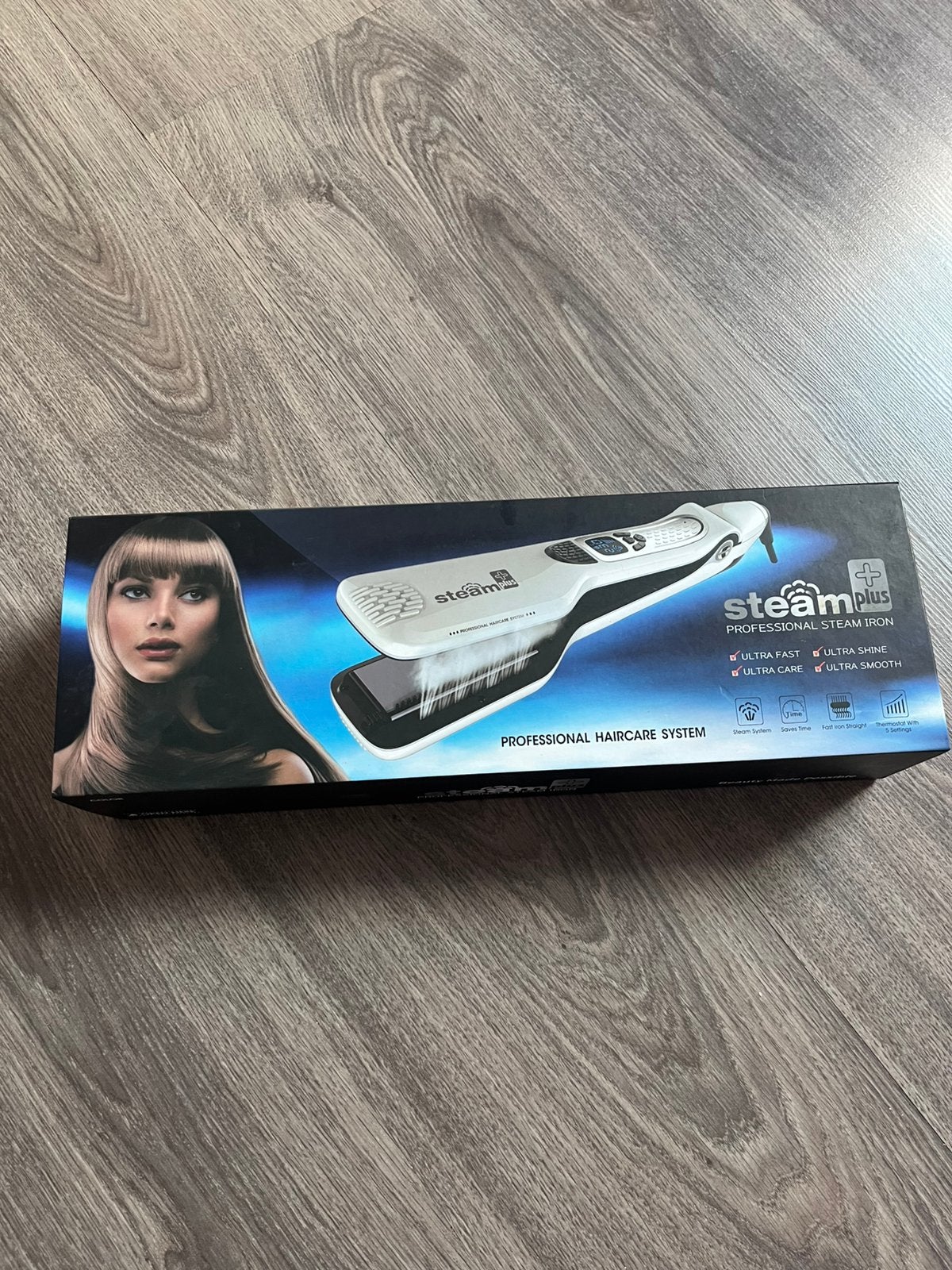 Steam plus stoom stijltang, Bijoux, Sacs & Beauté, Beauté | Soins des cheveux, Enlèvement, Utilisé