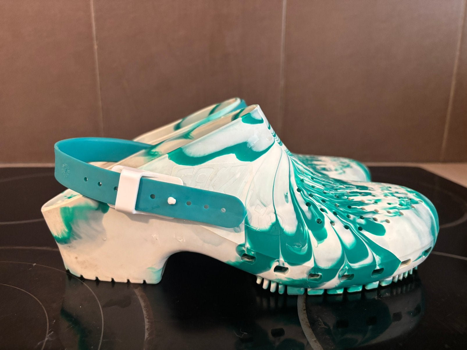 CALZURO medische klompen - model Fancy  - maat 37/38., Ophalen of Verzenden, Zo goed als nieuw, Werkschoenen, Groen