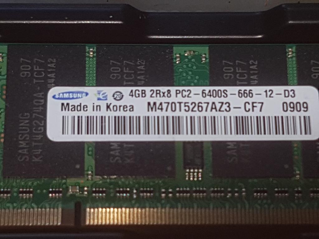 NIEUW 4GB DDR2 SODIMM RAM, Computers en Software, RAM geheugen, Nieuw, Ophalen of Verzenden, DDR2, Laptop