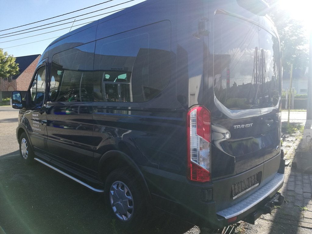 Ford Transit MINIBUS 8+1 350L2H2, Parkeercamera, Euro 6, Blauw, 9 zetels