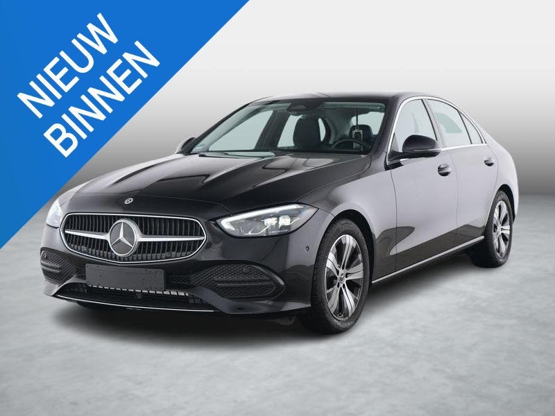 Mercedes-Benz C-klasse C 180 Business Line, Auto's, Mercedes-Benz, Automaat, 4 deurs, Zwart, Zwart