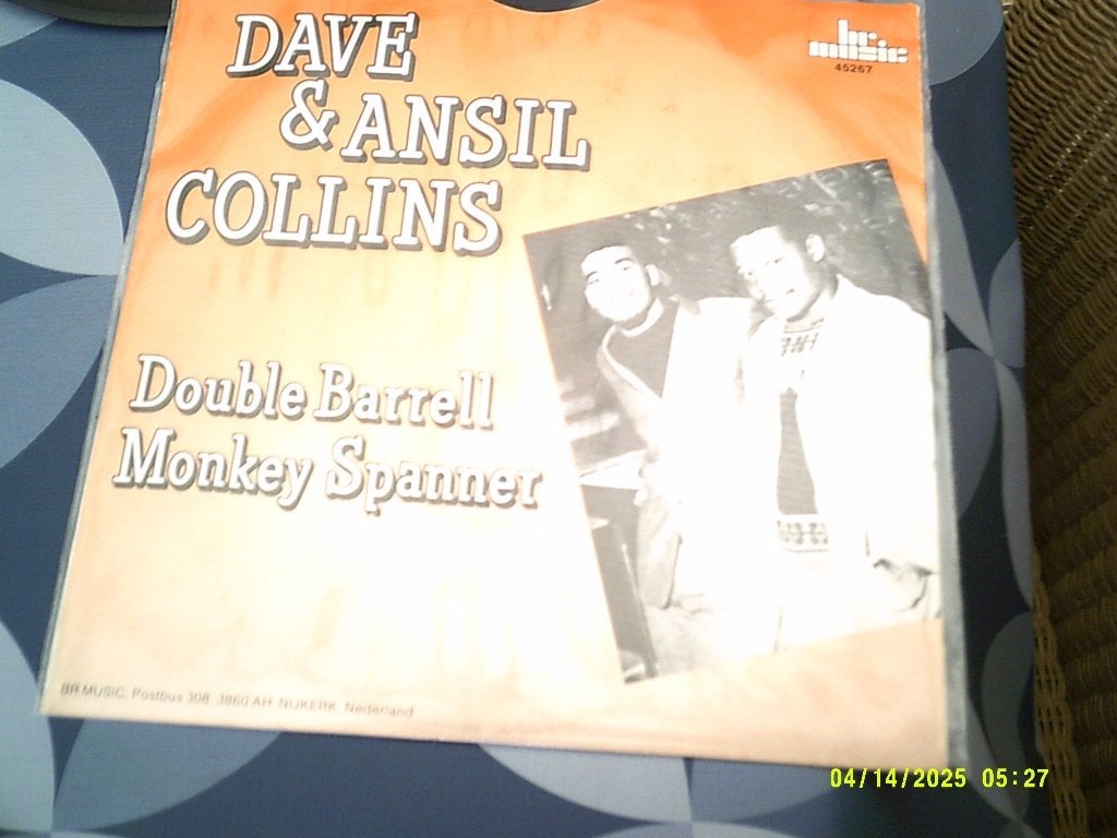 Ska-Dave & Ansil Collins* - Double Barrell / Monkey Spanner, Cd's en Dvd's, Vinyl | Overige Vinyl, 7 inch, Ophalen of Verzenden