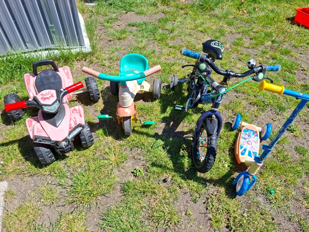Gratis speelgoed, Ophalen