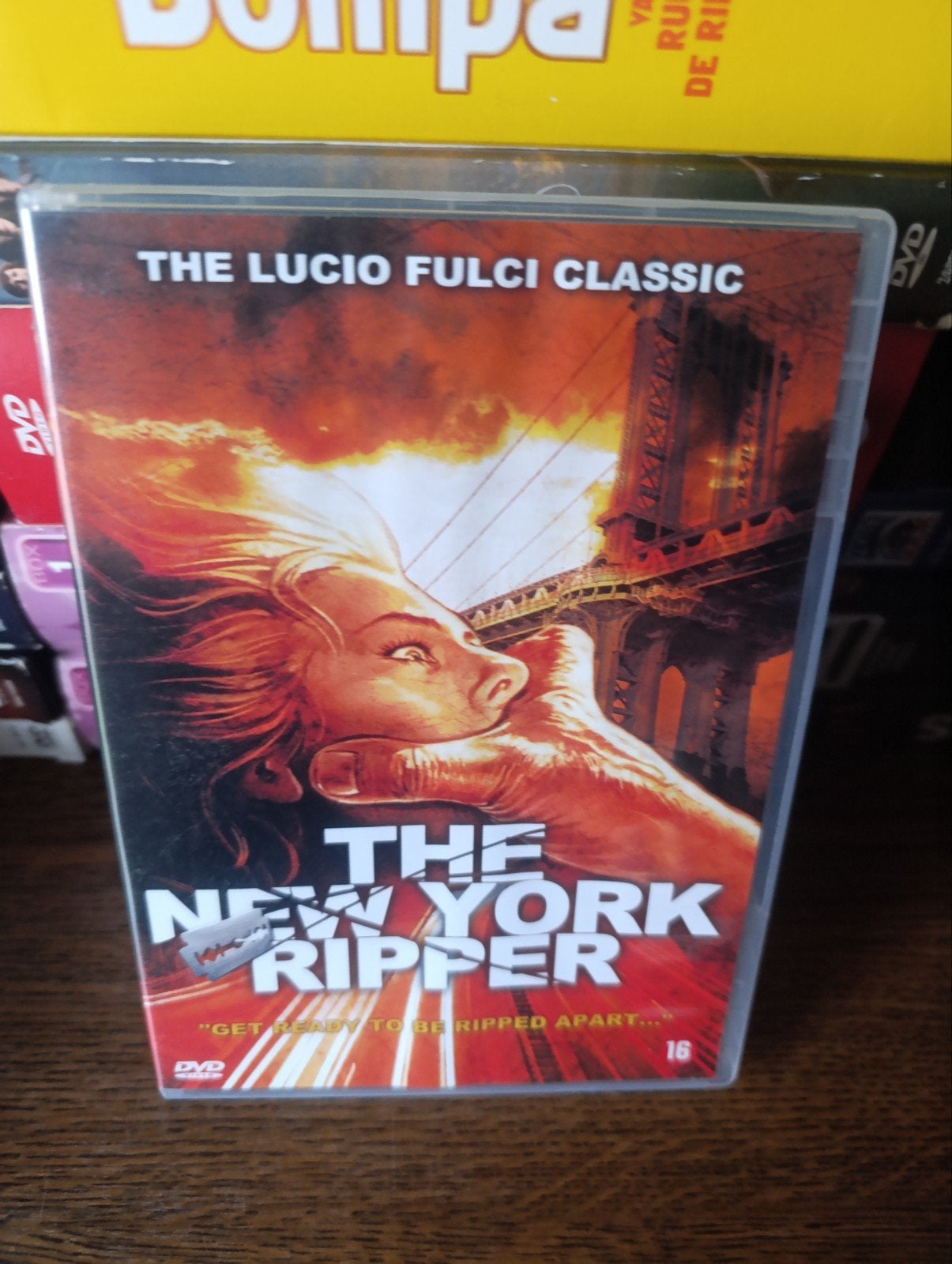 dvd the New York ripper, Ophalen of Verzenden