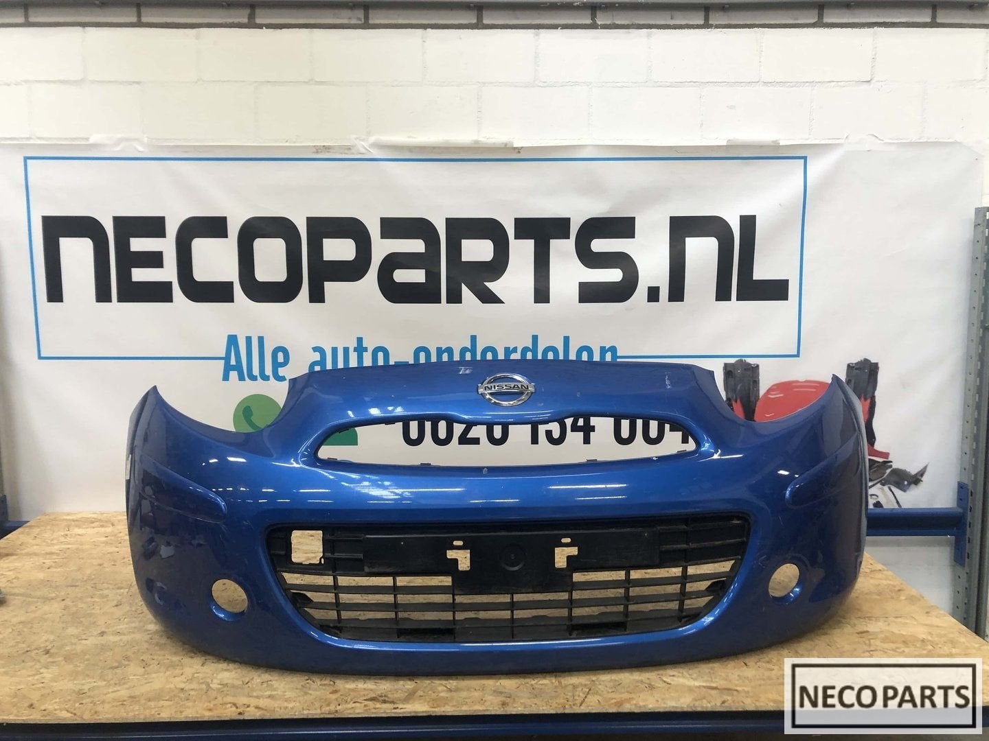 Nissan micra voorbumper vanaf 2010-2013 origineel, -, Utilisé, -, Avant