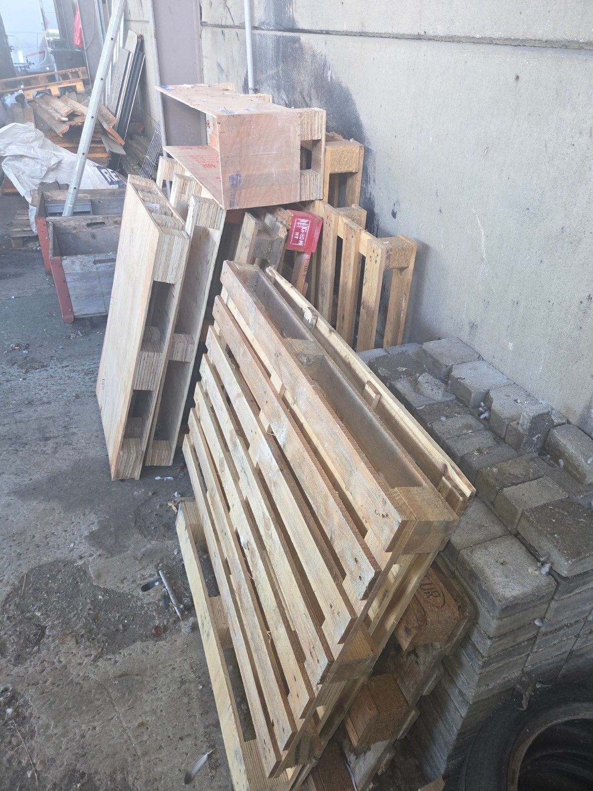 paletten brandhout, Doe-het-zelf en Bouw, Ophalen