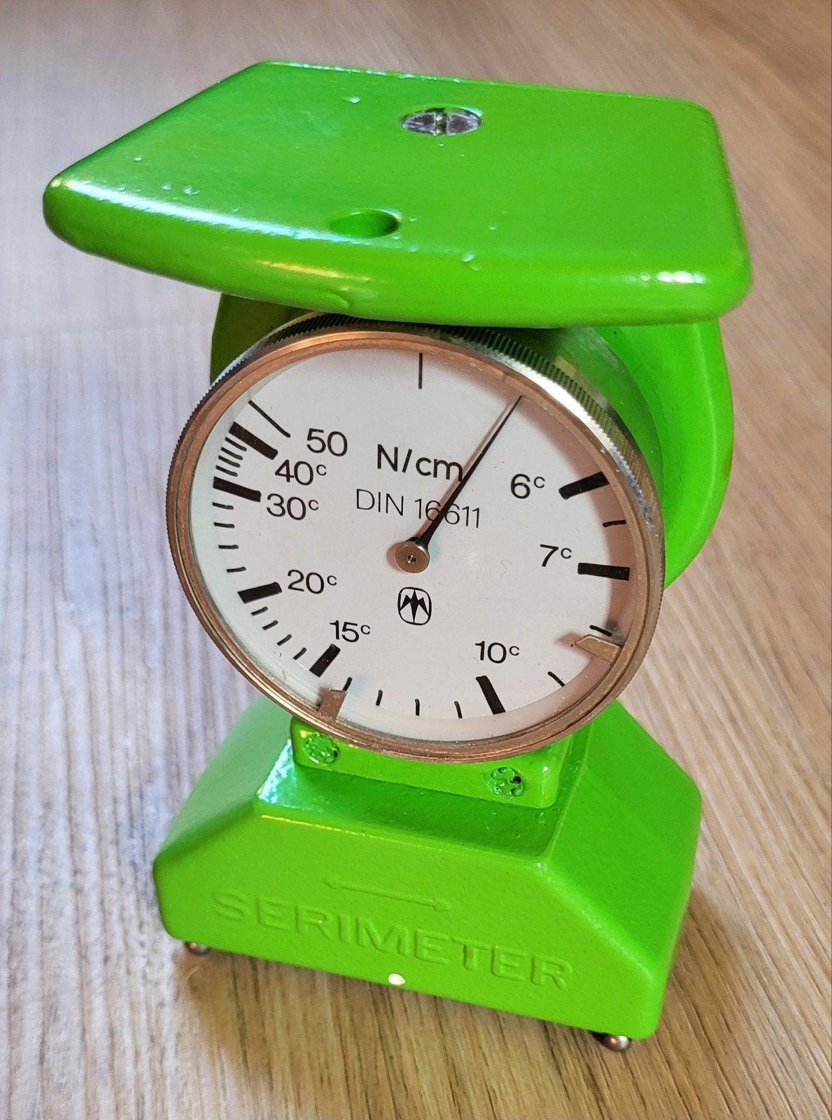 Zeefdruk tensiometer voor zeefdrukgaas. Perfecte staat., Hobby en Vrije tijd, Ophalen of Verzenden, Zo goed als nieuw