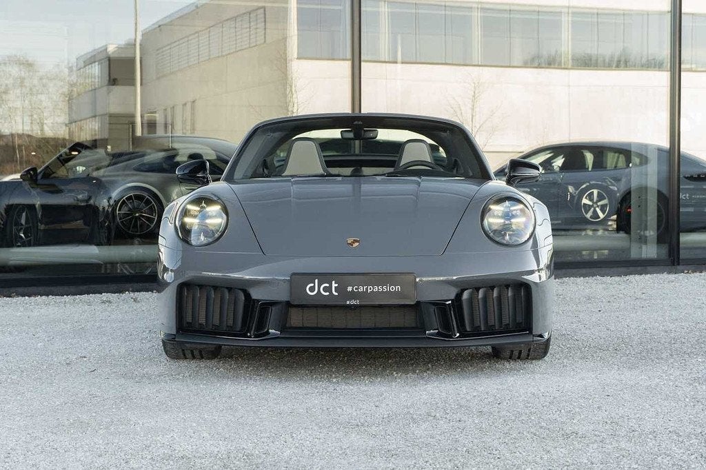 Porsche 992 Targa 4 GTS 18Way SportDesign Leather Chalk BOSE, Auto's, Porsche, 4 zetels, Gebruikt, 398 kW, Cabriolet