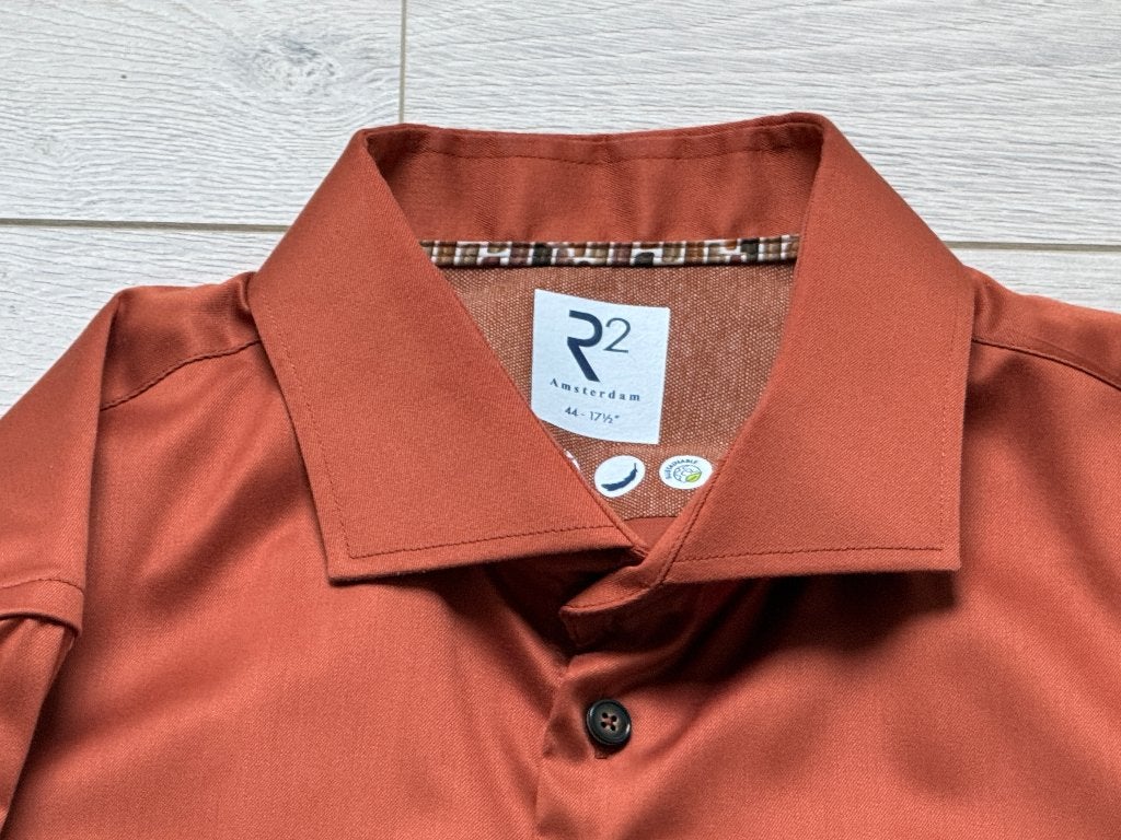 Herenhemden R2 Amsterdam maat 44 (3 stuks), Kleding | Heren, Ophalen of Verzenden, Zo goed als nieuw, Overige kleuren, R2 Amsterdam