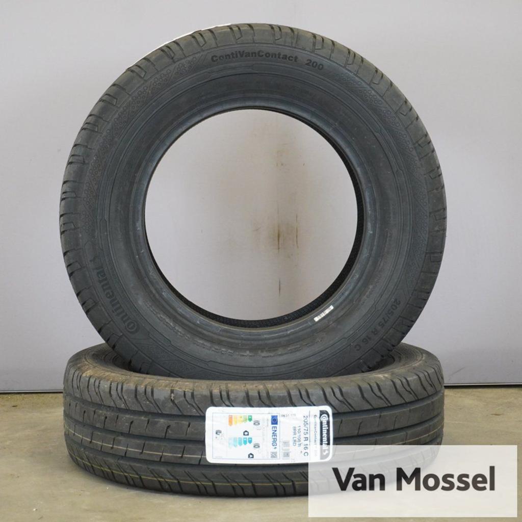Continental ContiVanContact 200 205/75/R16 C, Auto-onderdelen, Banden en Velgen, Bestelwagen, -, Nieuw, Band(en)