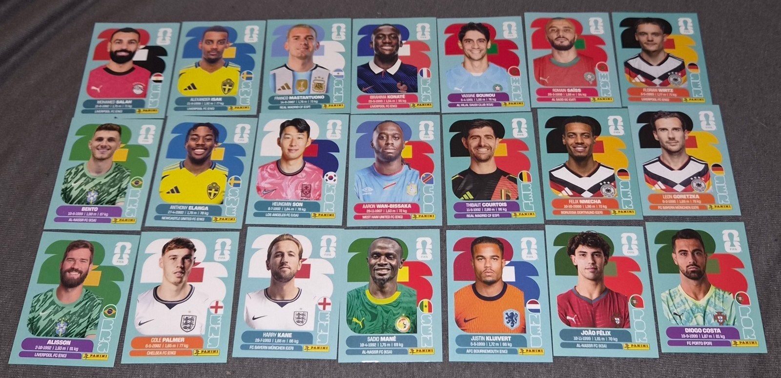 !! Lot de 21 stickers!! Panini World cup 2026, Collections, Envoi, Neuf, Autres types