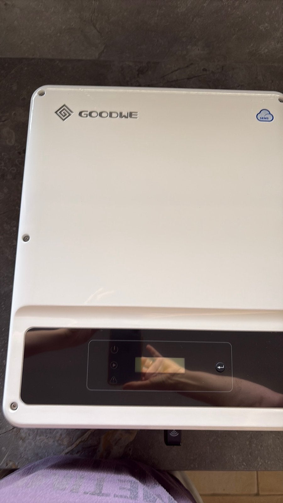 GoodWe GW5000D-NS 5kW omvormer, Ophalen, Zo goed als nieuw