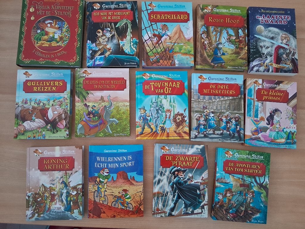 Geronimo Stilton verschillende boeken, Boeken, Kinderboeken | Jeugd | 10 tot 12 jaar, Ophalen, Nieuw, Geronimo Stilton, Fictie