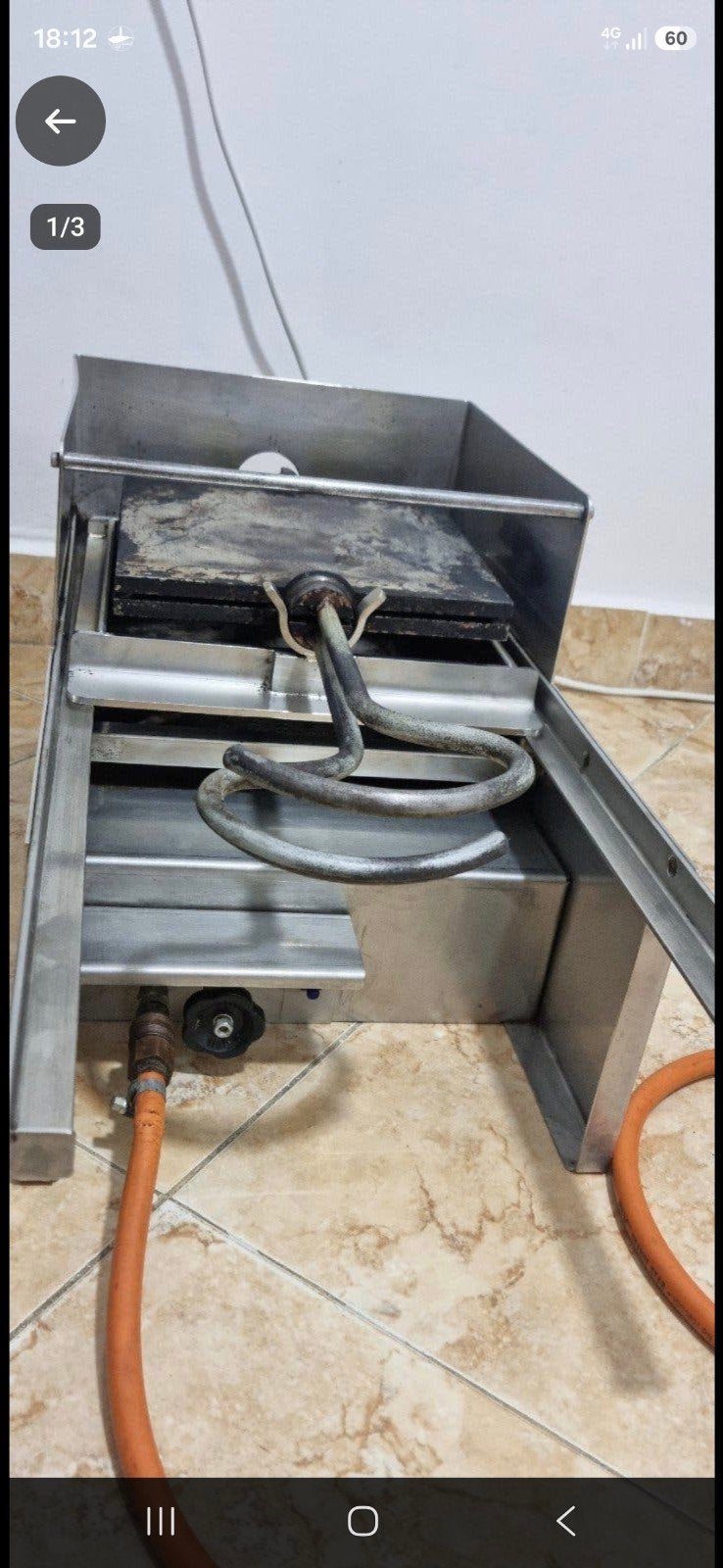 Gaufrier professionnel au sirop de gaz + recette secrète, Enlèvement