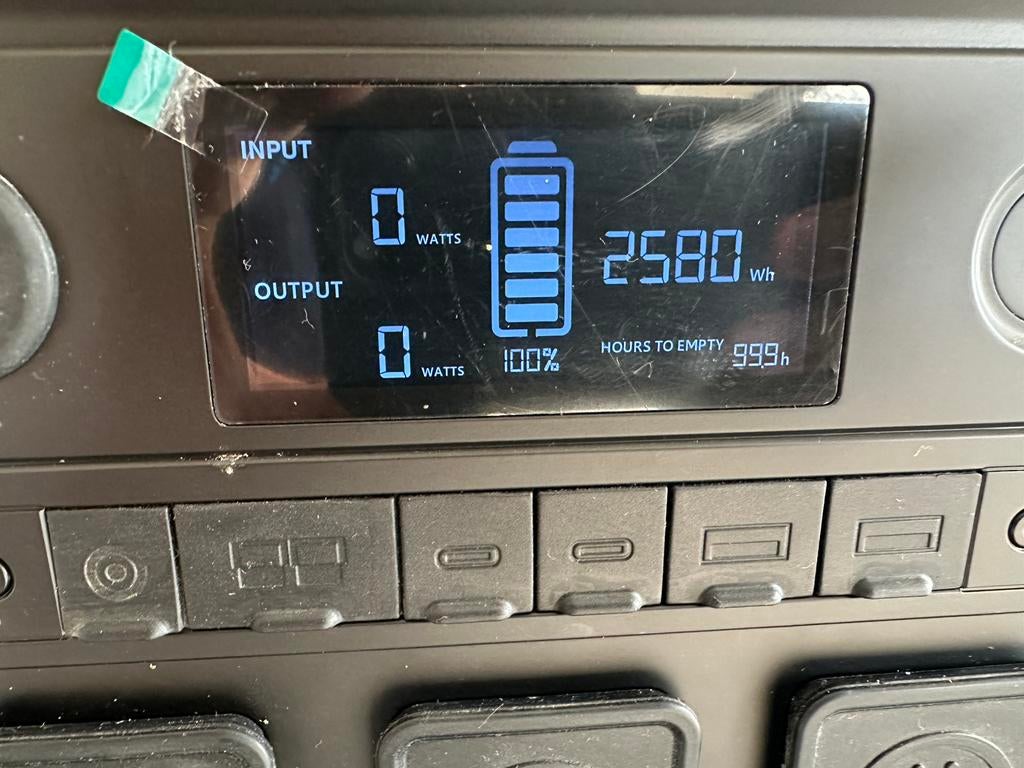Zero Breeze Elechive 2,5 kWh Power Station, Ophalen of Verzenden, Zo goed als nieuw