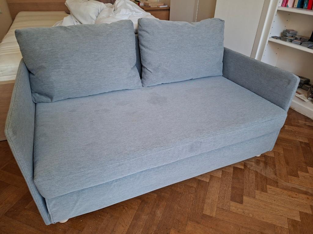 FRIDHULT IKEA - canapé lit convertible, Enlèvement ou Envoi, Gris