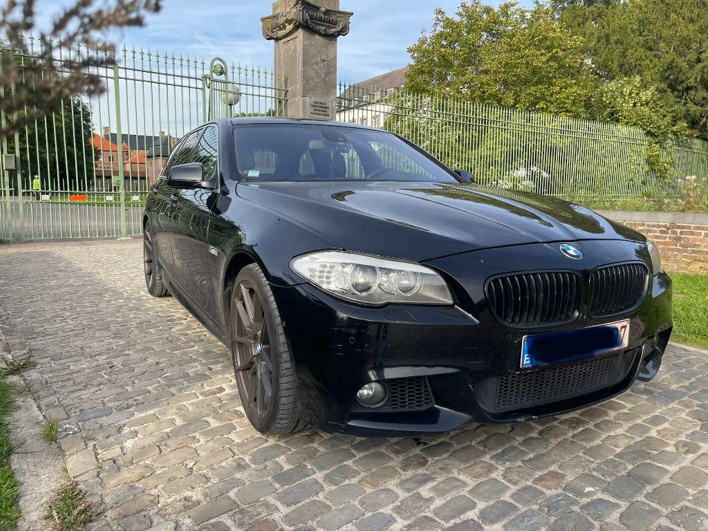 BMW F11 535d lichte vracht, Auto's, Automaat, Euro 5, 230 kW, Zwart