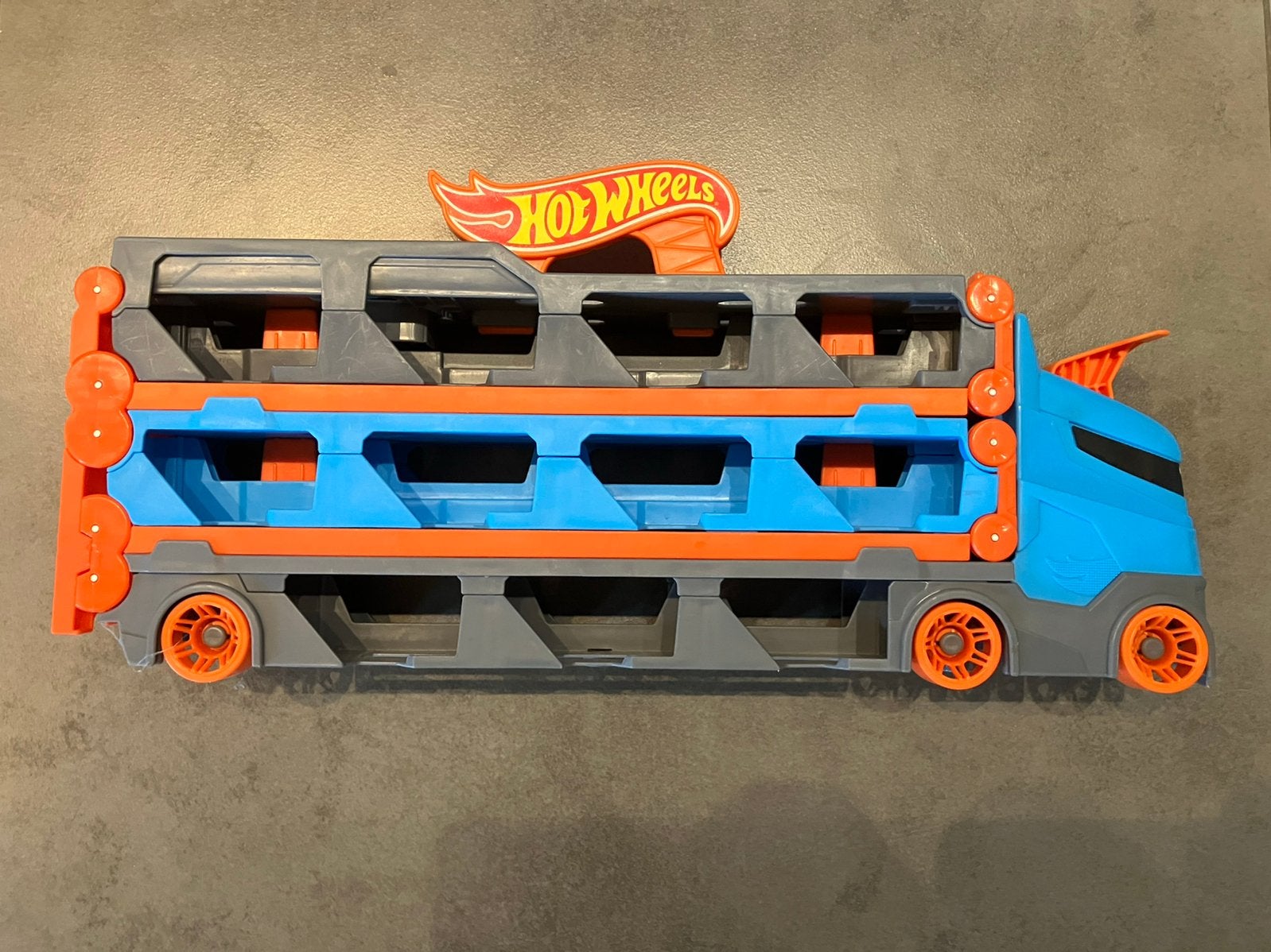 Hot Wheels Speedway Hauler, Ophalen, Zo goed als nieuw