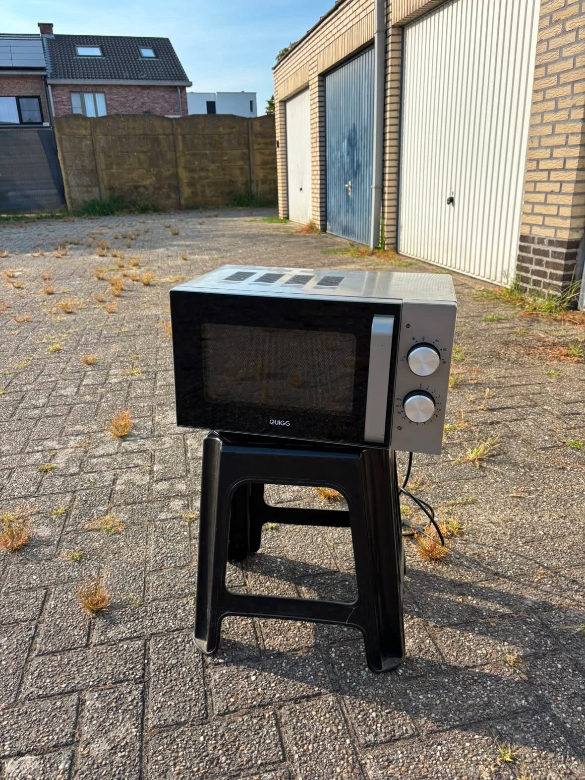 Microgolf Quigg, Electroménager, Micro-ondes, Enlèvement, Comme neuf