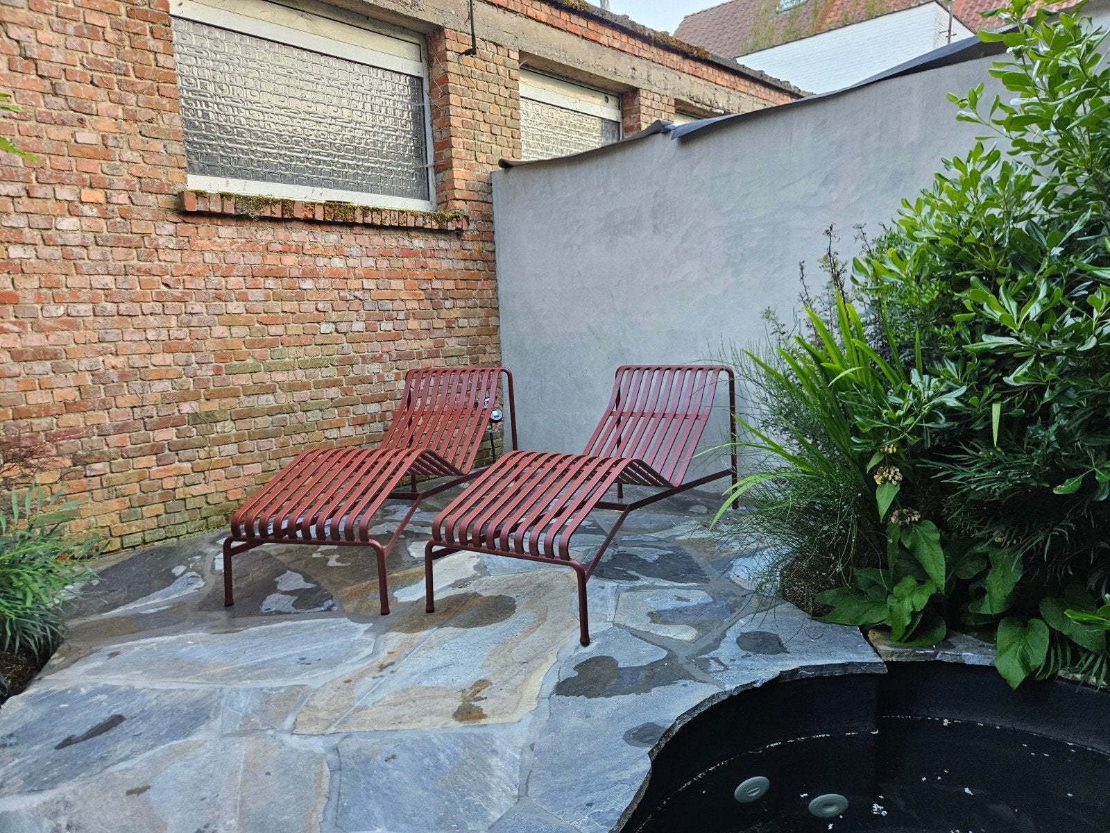 HAY Palissade Lounge Chair, 2 pièce, Jardin & Terrasse, Chaises longues, Enlèvement