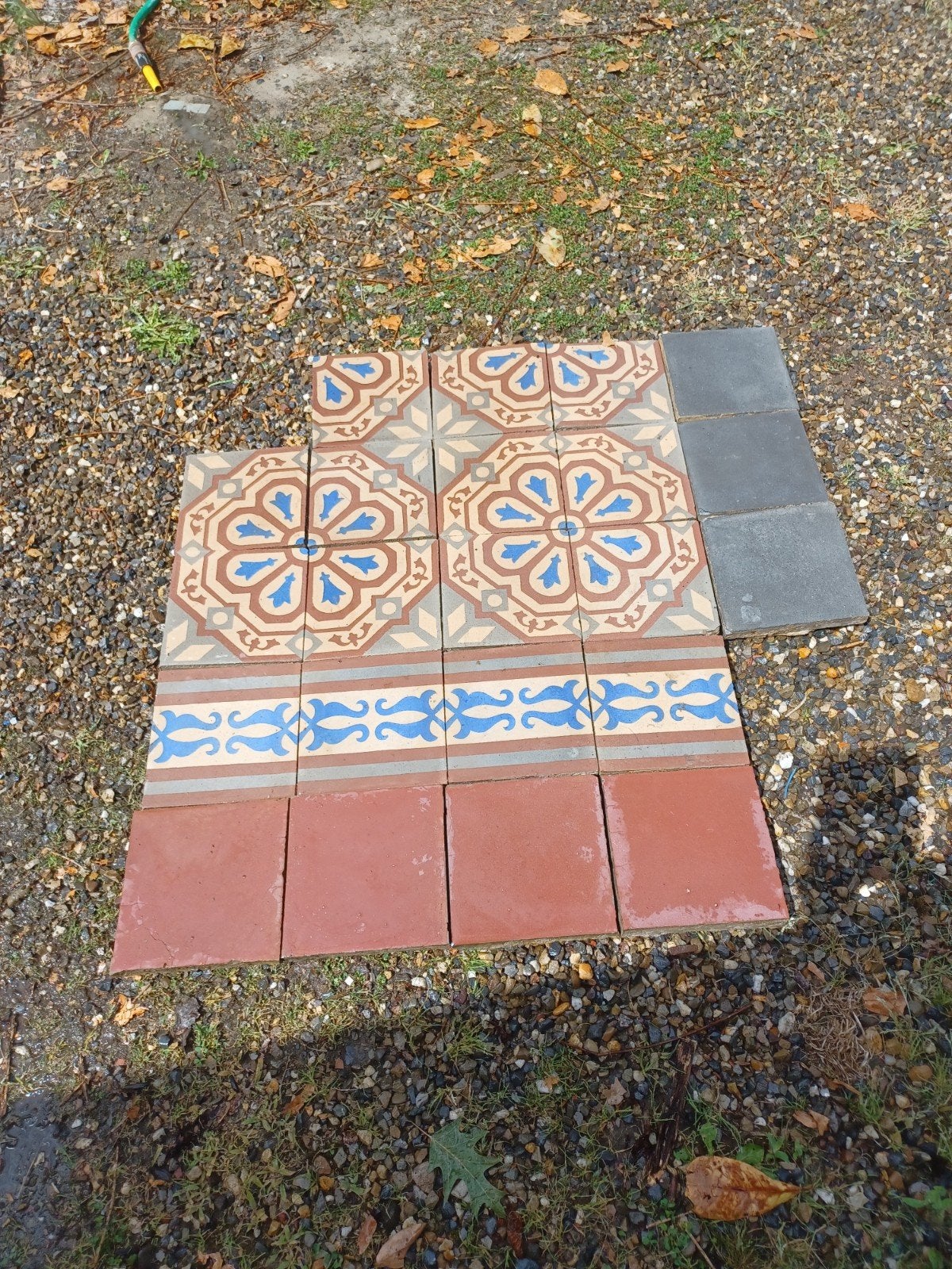 Carreaux de ciment anciens, Bricolage & Construction, Dalles & Carrelages, Enlèvement