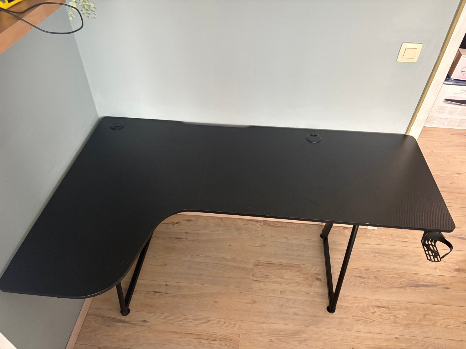 Game bureau, Ophalen, Zwart, Gebruikt, 60 cm