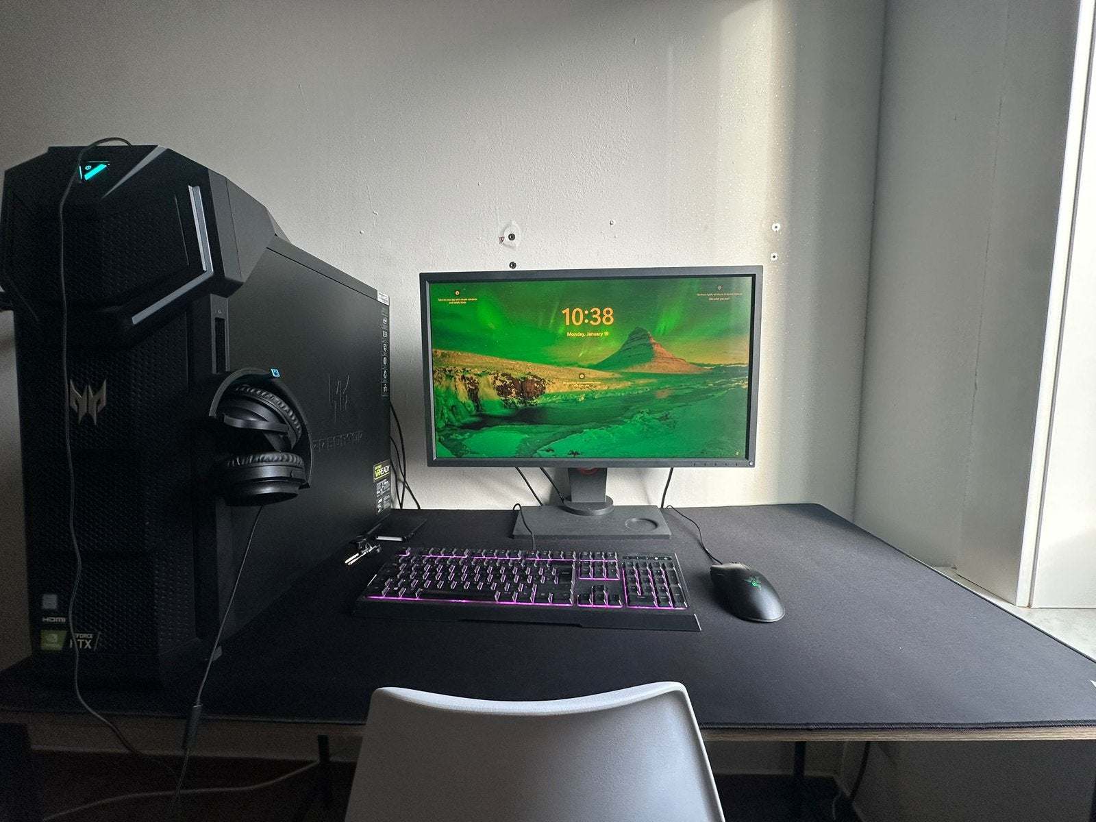 PC de jeu Acer Predator Orion 5000 +BenQ ZOWIE XL2740 240 Hz, Informatique & Logiciels, Ordinateurs de bureau, Comme neuf, Gaming