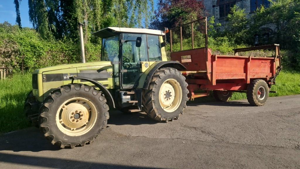 Tracteur hurliman, Articles professionnels, Agriculture | Tracteurs, Enlèvement, 80 à 120 ch, Autres marques, 7500 à 10000