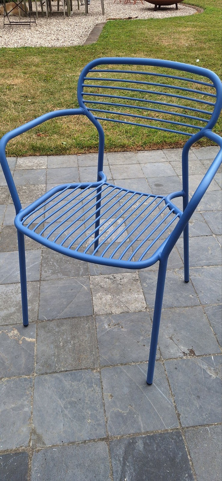 Emu apero stoelen 3 stuks nieuw, Ophalen, Nieuw, Metaal, Stapelbaar