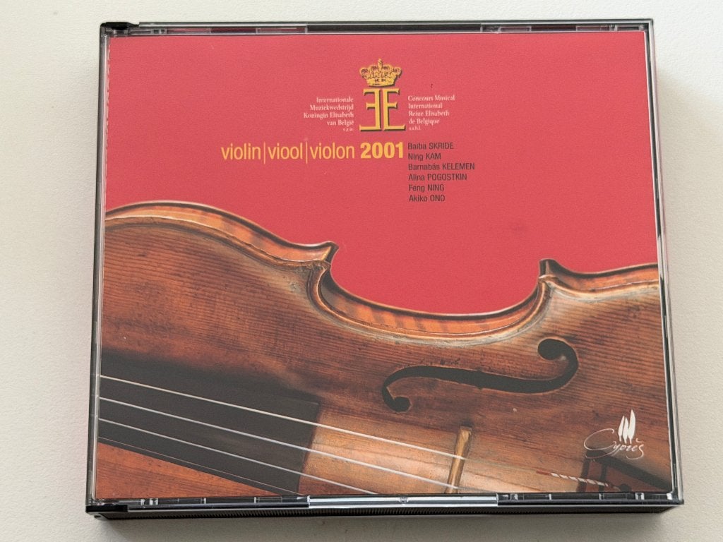 Queen Elisabeth International Competition - Violin 2001, Ophalen of Verzenden