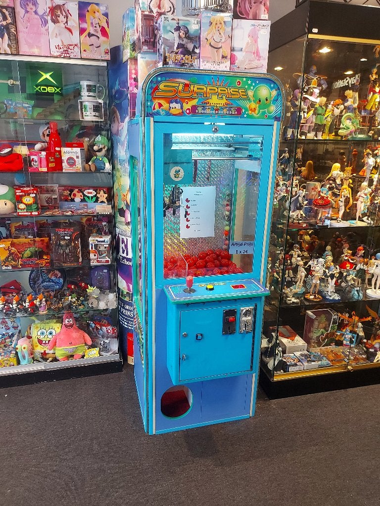Grijpkraan - Clawmachine, Enlèvement, Utilisé