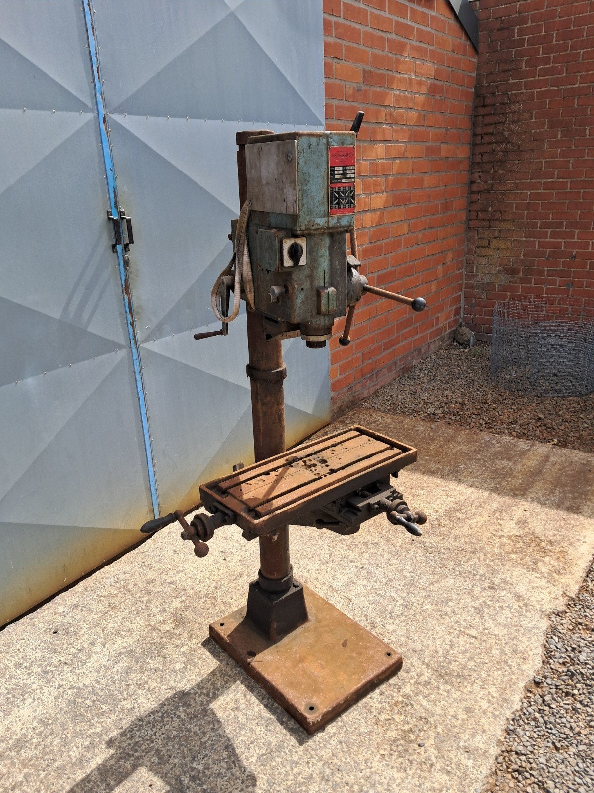 Strands 68 kolomboormachine, opknapper (lagers), Doe-het-zelf en Bouw, Gereedschap | Boormachines, Ophalen, Kolomboormachine