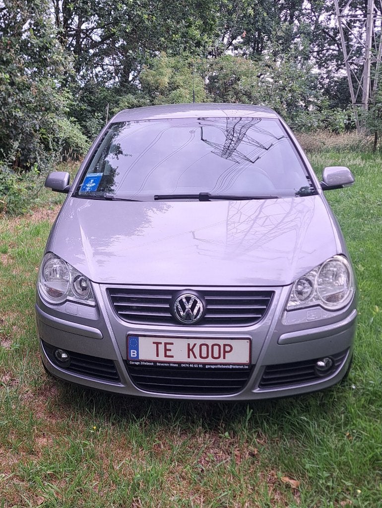 Volkswagen Polo: 87.000km +airco + garantie +groot nazicht!, Autos, Argent ou Gris, Achat, Entreprise, 5 portes