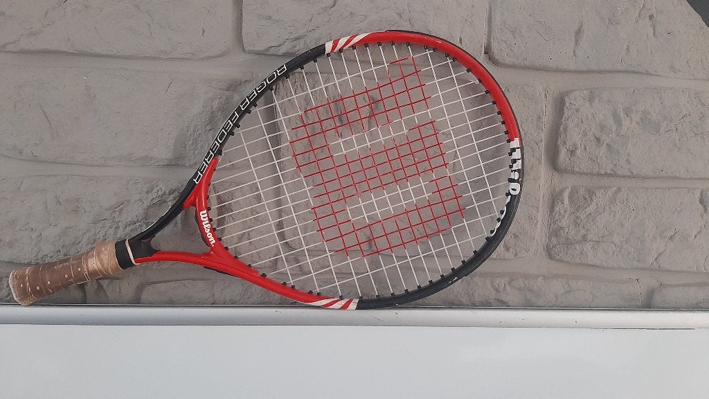 Wilson Roger Federer 19" tennisracket voor kinderen, Ophalen, Gebruikt, Racket, Wilson