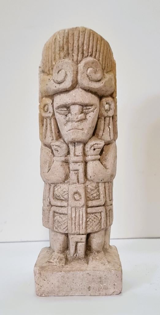 Colombiaans beeld in steen., Antiek en Kunst, Ophalen of Verzenden