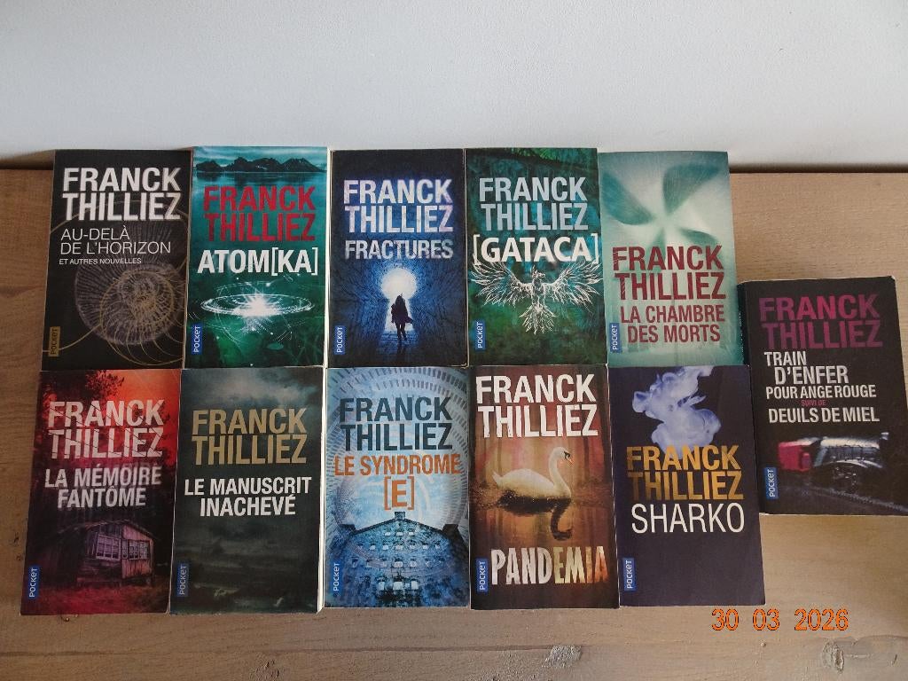 Franck Thilliez, Enlèvement, Utilisé