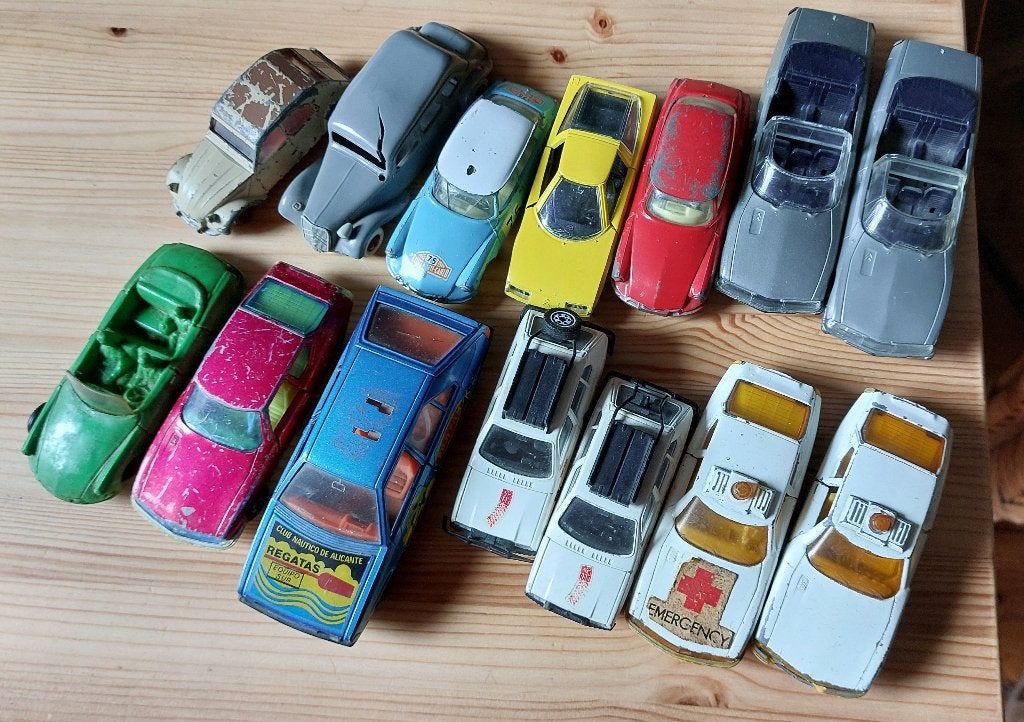 Lot oude miniaturen 1/43 Citroën, Enlèvement ou Envoi, Utilisé