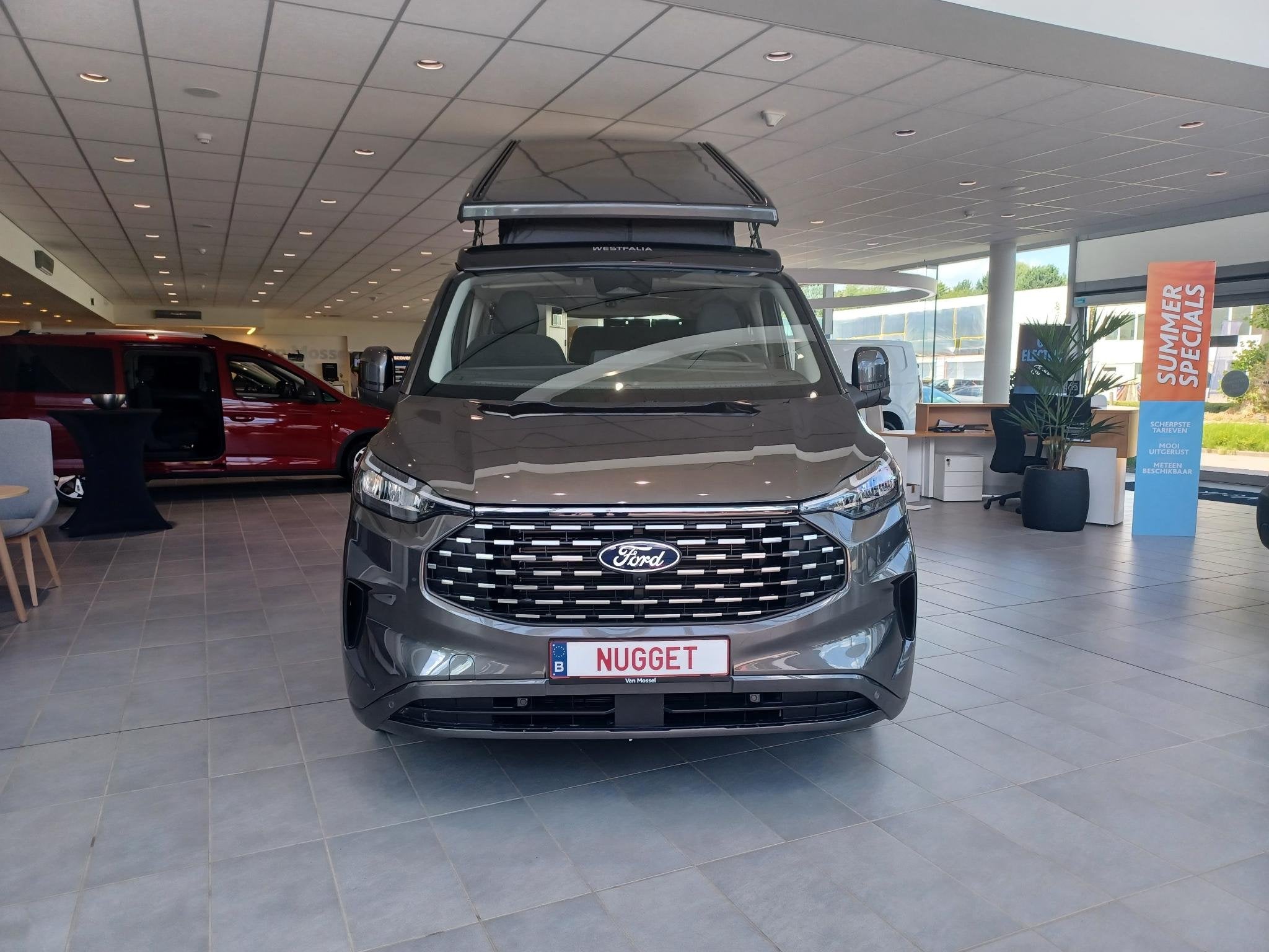 Ford Transit Custom NUGGET 320S, Autos, Neuf, Argent ou Gris, Achat, Aide au démarrage en côte