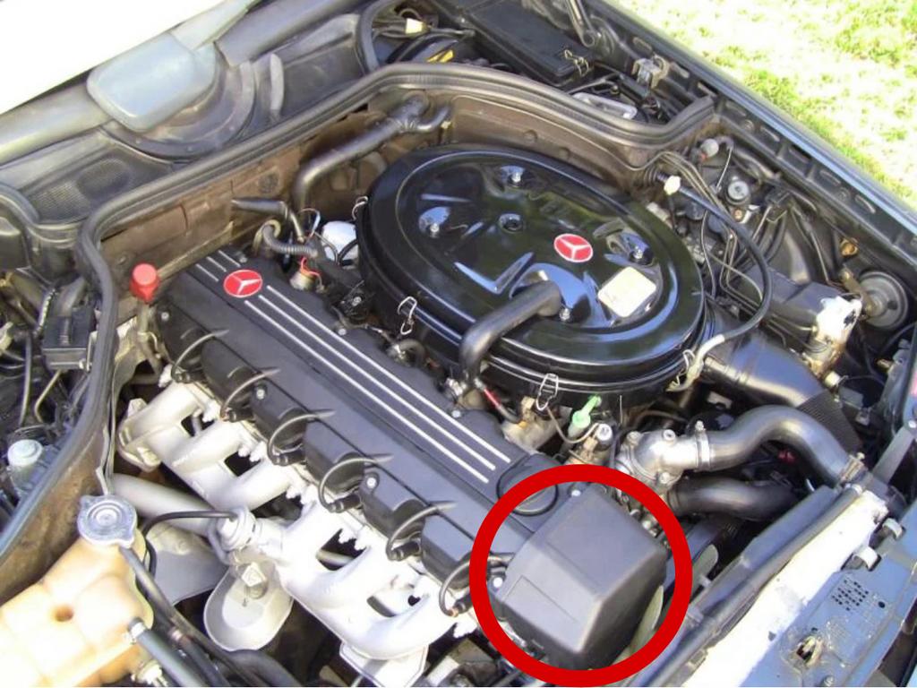 Mercedes-Benz M103 - Cache de distributeur d’allumage, Enlèvement, Utilisé, Mercedes-Benz