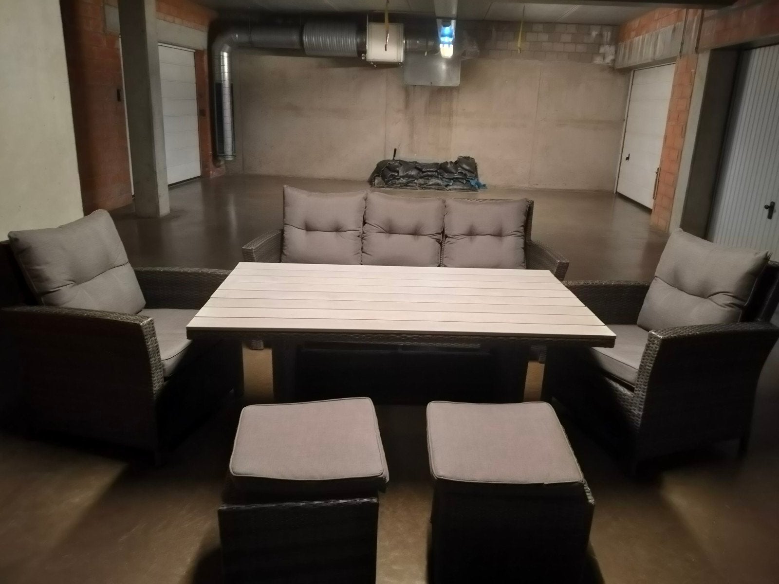 tuinset, Ophalen, Tuinset