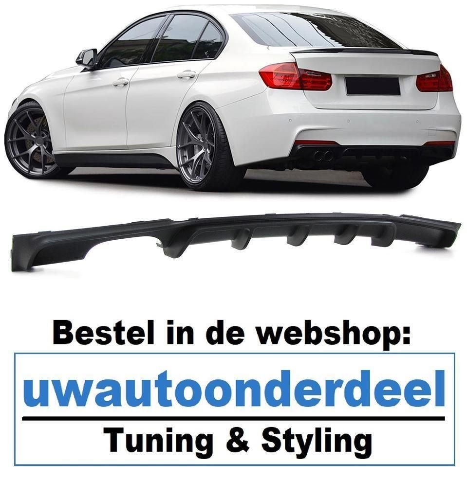 Diffuser Performance Voor Bmw 3 serie F30 M Pakket M3 Dubbel, Autos : Divers, Tuning & Styling, Envoi