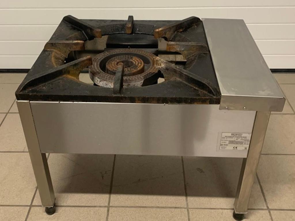 Gasfornuis hokker 27kw 2 pits, Ophalen, Gebruikt, Fornuis, Frituur en Grillen
