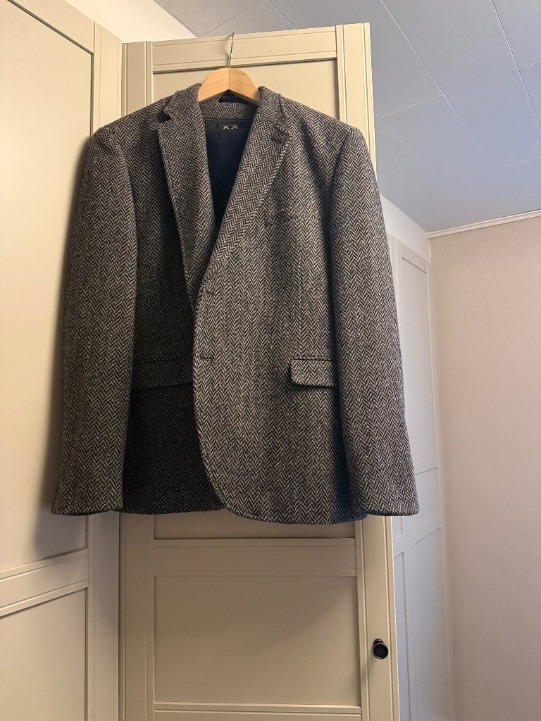 Blazer en broek Farrell XL  + hemd, Kleding | Heren, Ophalen of Verzenden, Zo goed als nieuw, Maat 56/58 (XL), Farrell