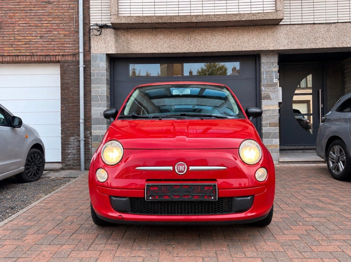 Fiat 500 1,2 benzine 2009 175 dkm gekeurd voor verkoop, Autos, Euro 5, Achat, Air conditionné, Essence
