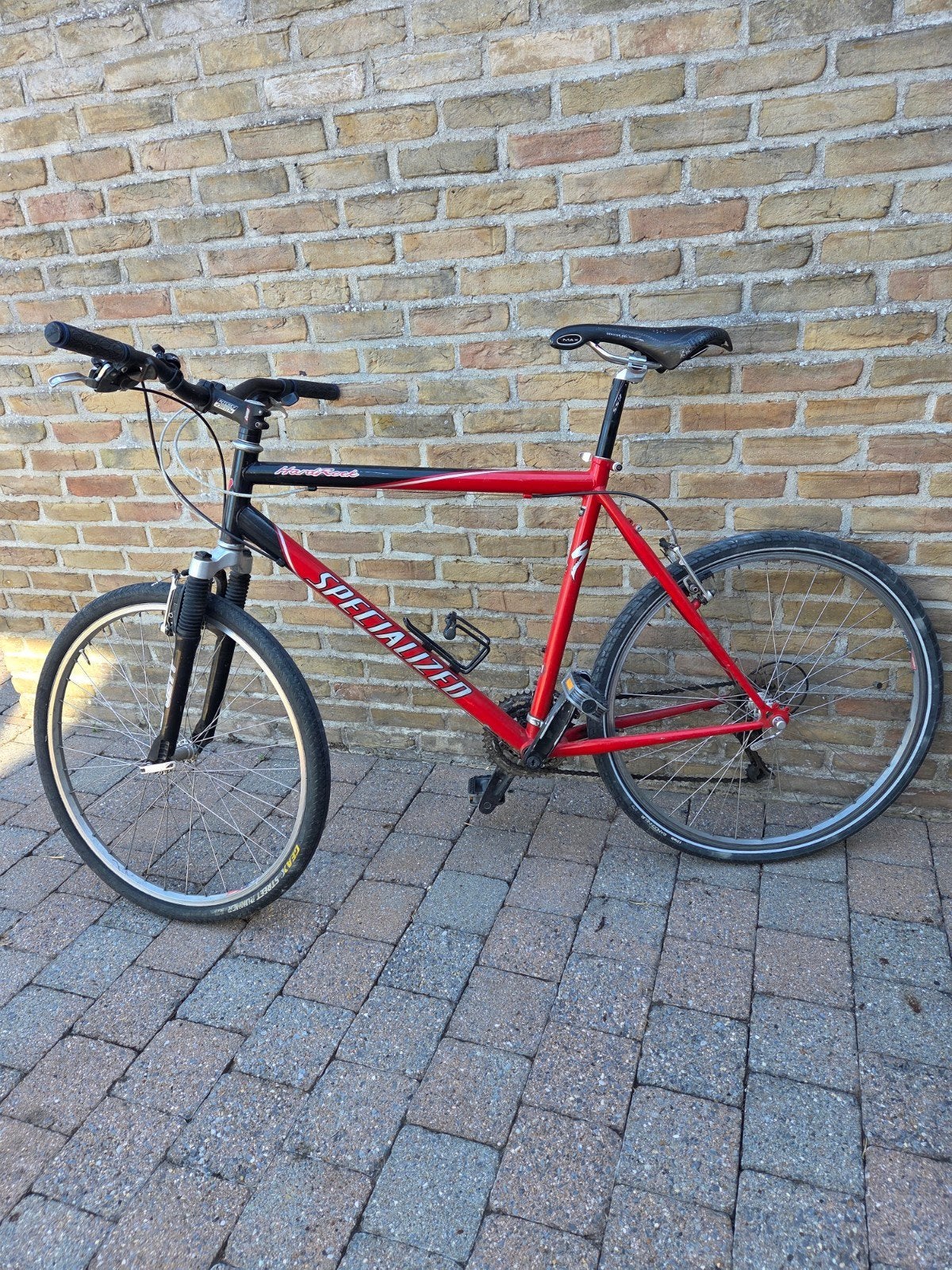 mtb fiets, Ophalen