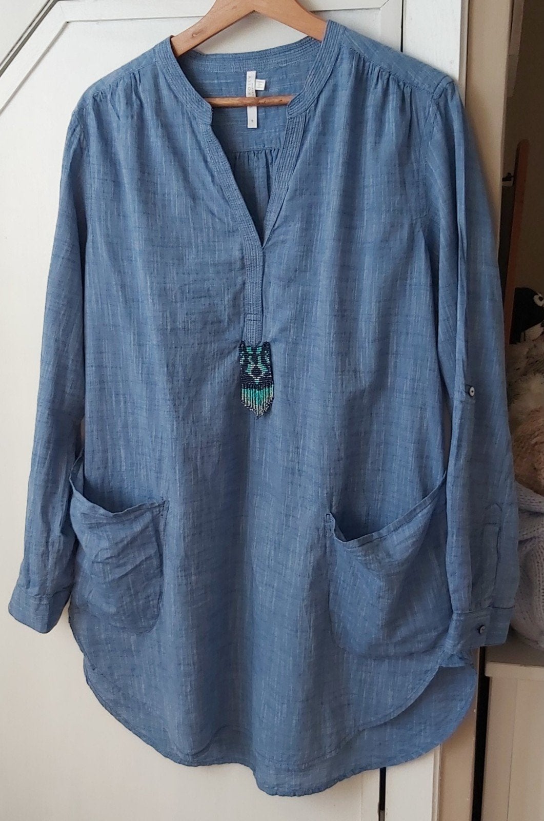 Prachtig tuniek X.L Seafolly., Kleding | Dames, Grote Maten, Blauw, Blouse of Tuniek, Ophalen of Verzenden, Zo goed als nieuw
